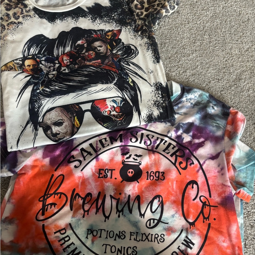 Graphic Tie-Dye Tee